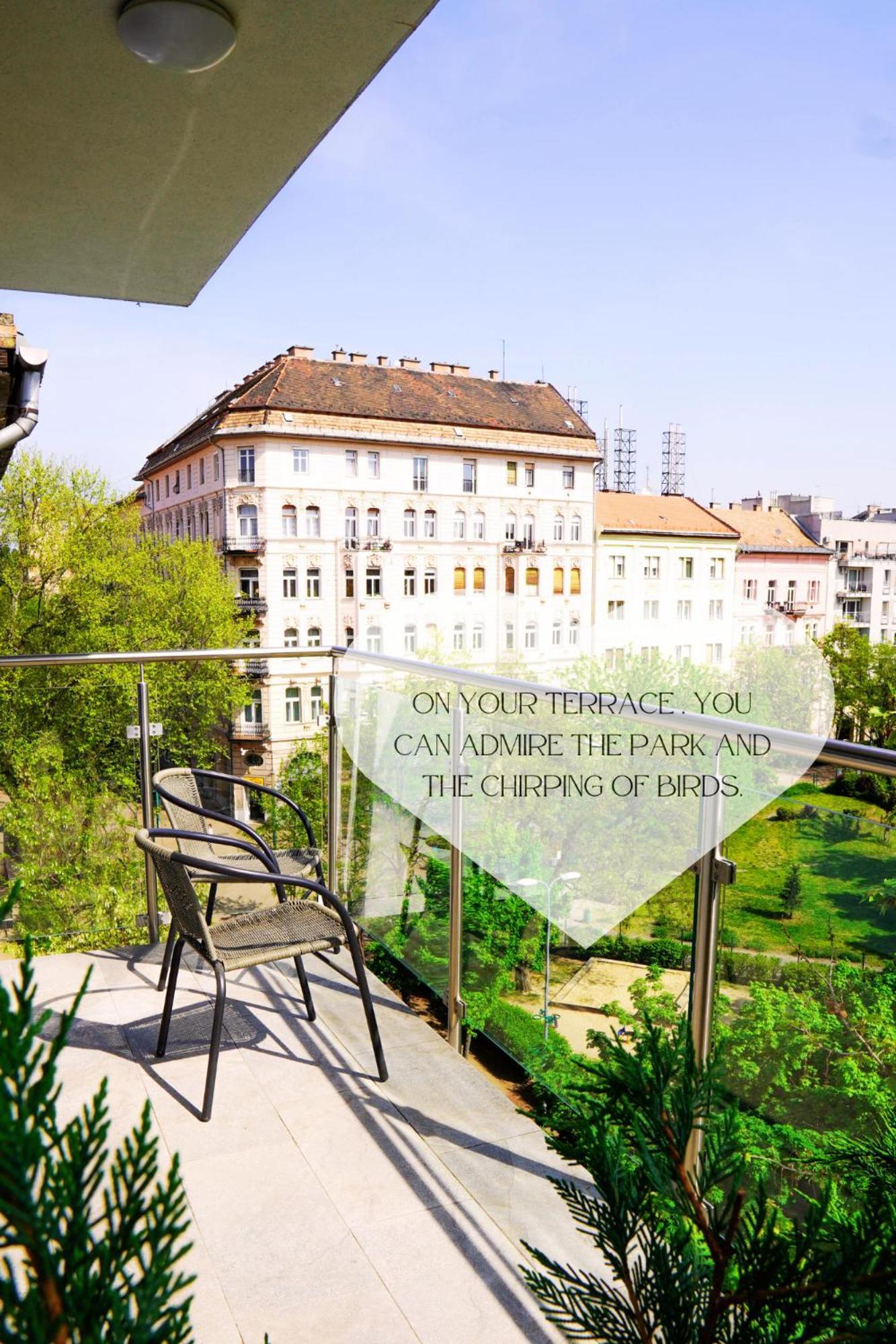 Matyas Corner Apartments Green Square Apartment I บูดาเปสต์ ห้อง รูปภาพ